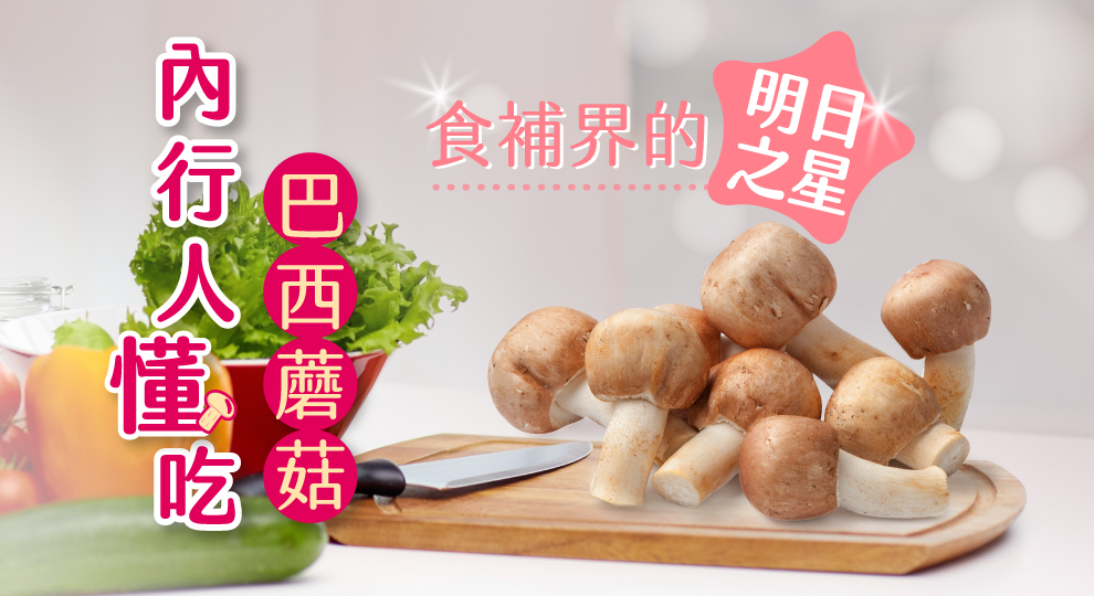 內行人懂吃 巴西蘑菇