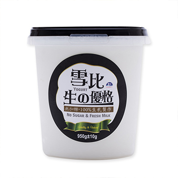 雪比生優格(無加糖)
