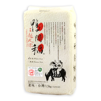 鴨間稻有機越光白米_泉順