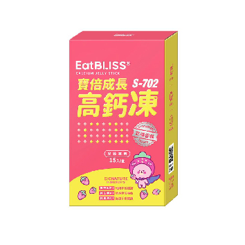 EatBLISS益比喜 寶倍成長高鈣凍(草莓優格口味)