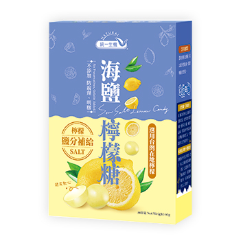 統一生機 海鹽檸檬糖