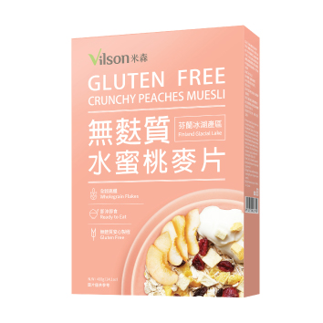 無麩質水蜜桃麥片